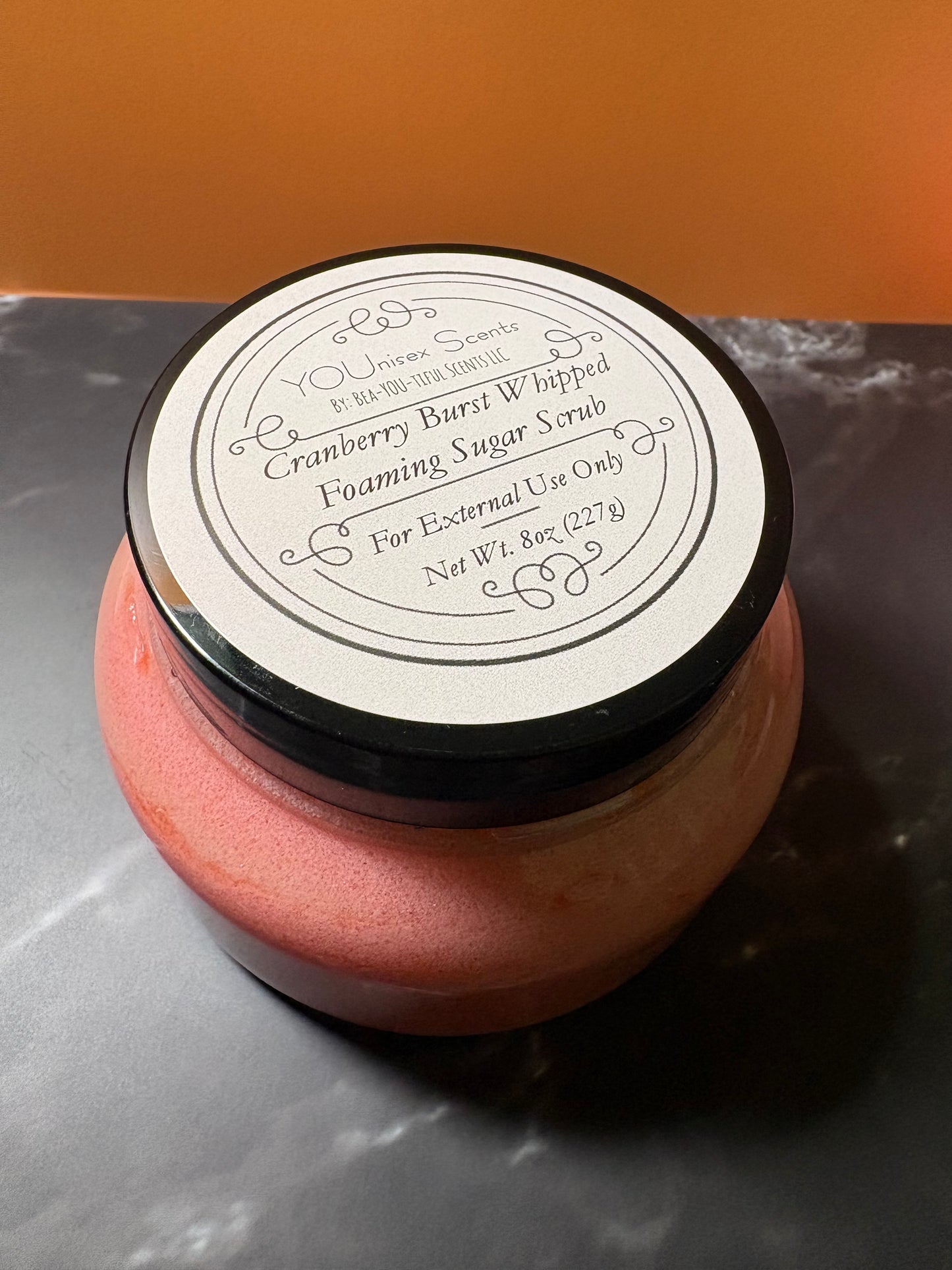 Cranberry Burst Whipped Foaming Sugar Scrub