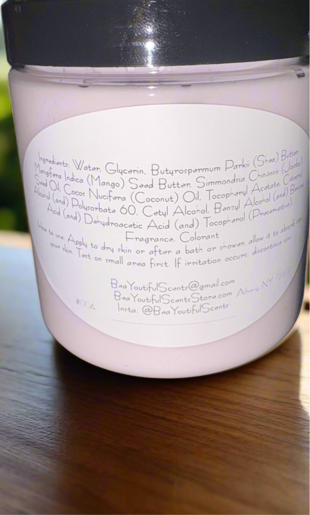 Lavender Vanilla Body Butter Cream