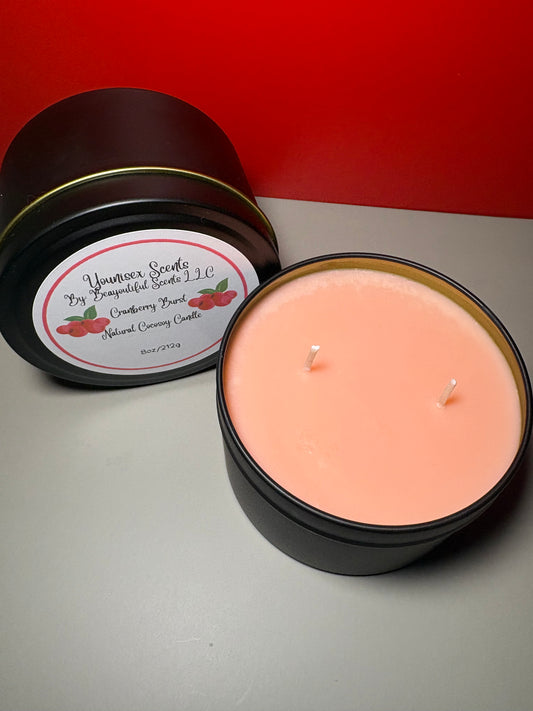 Cranberry Burst CocoSoy Candle