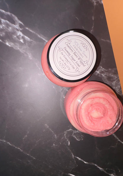Cranberry Burst Whipped Foaming Sugar Scrub