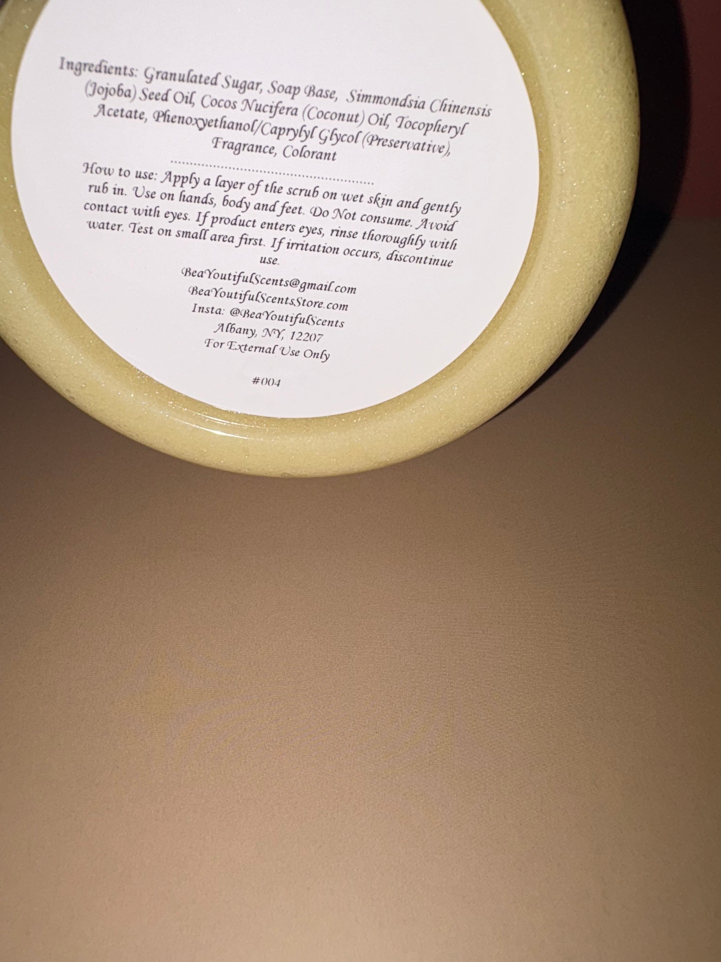 Lemon Drop Whipped Foaming Sugar Scrub