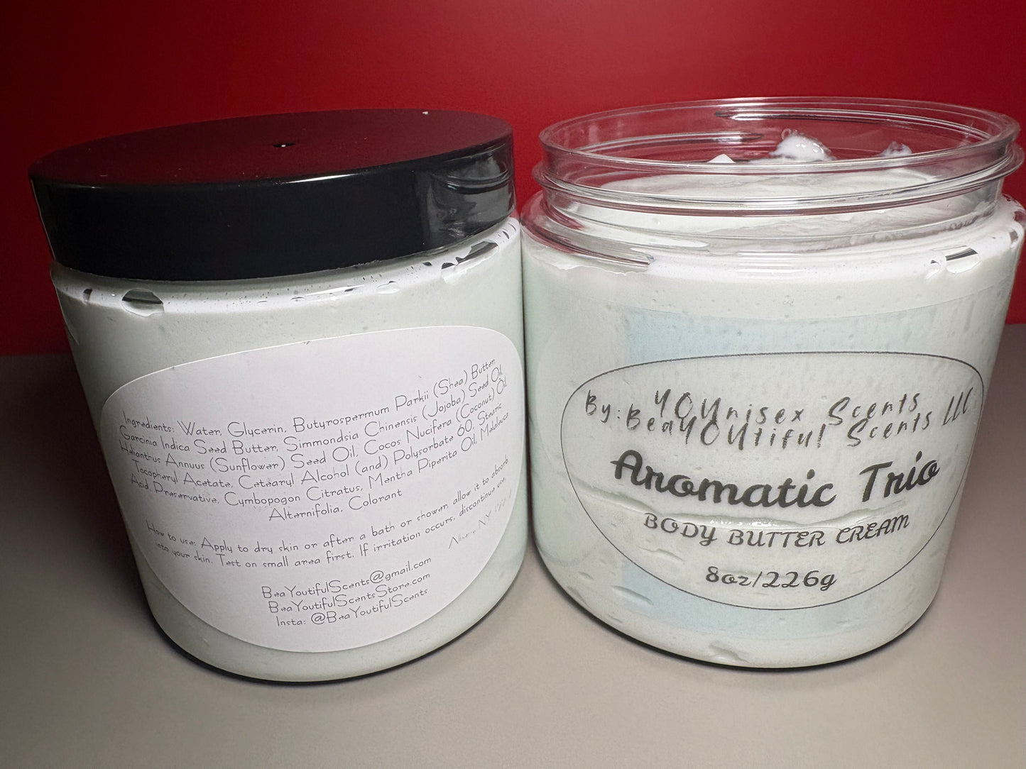 Aromatic Trio Body Butter Cream