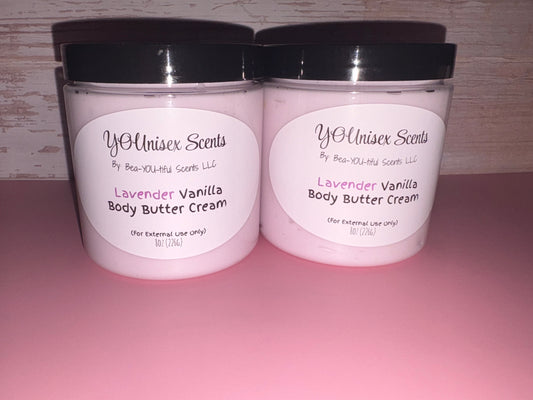 Lavender Vanilla Body Butter Cream