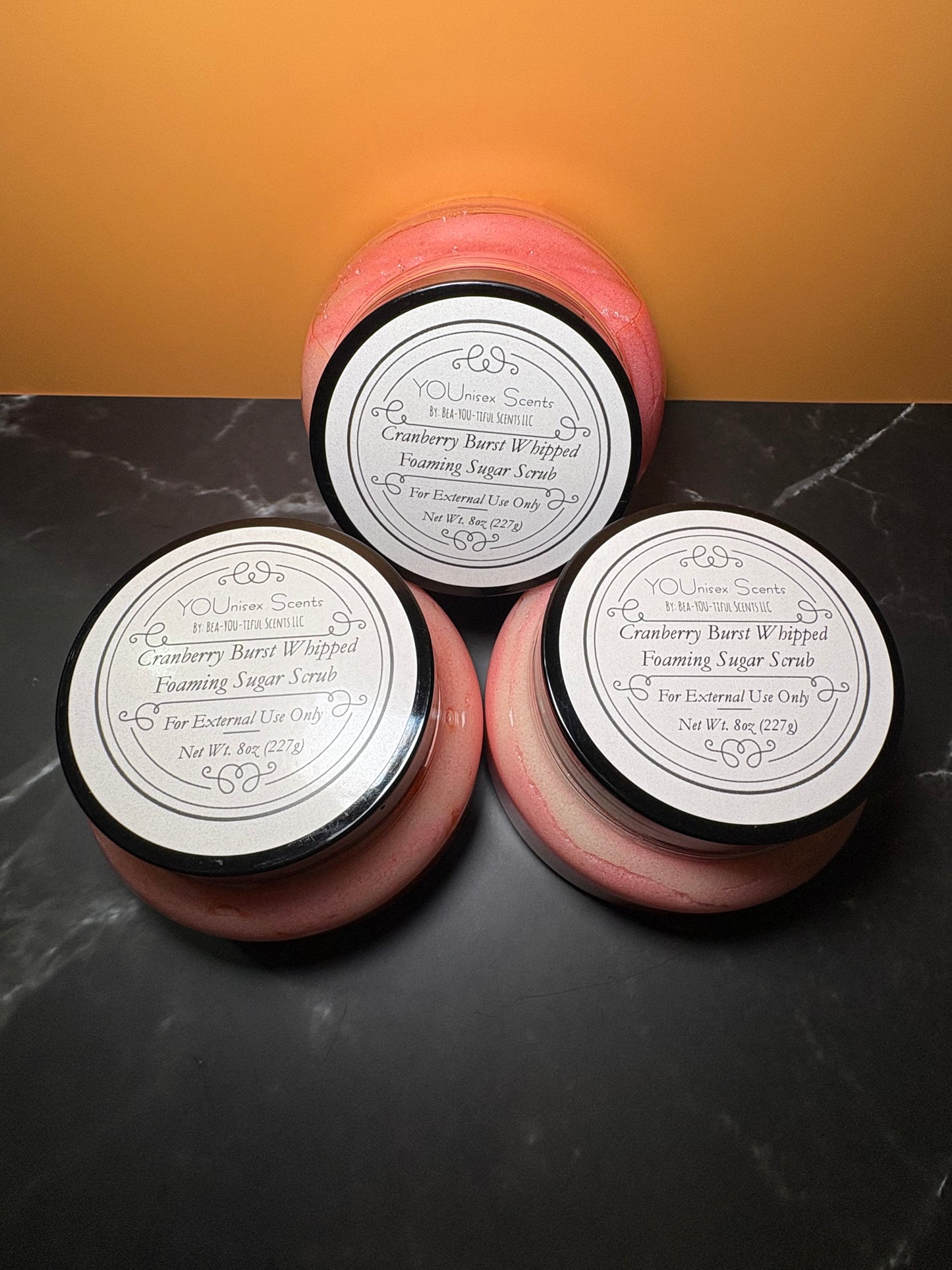 Cranberry Burst Whipped Foaming Sugar Scrub